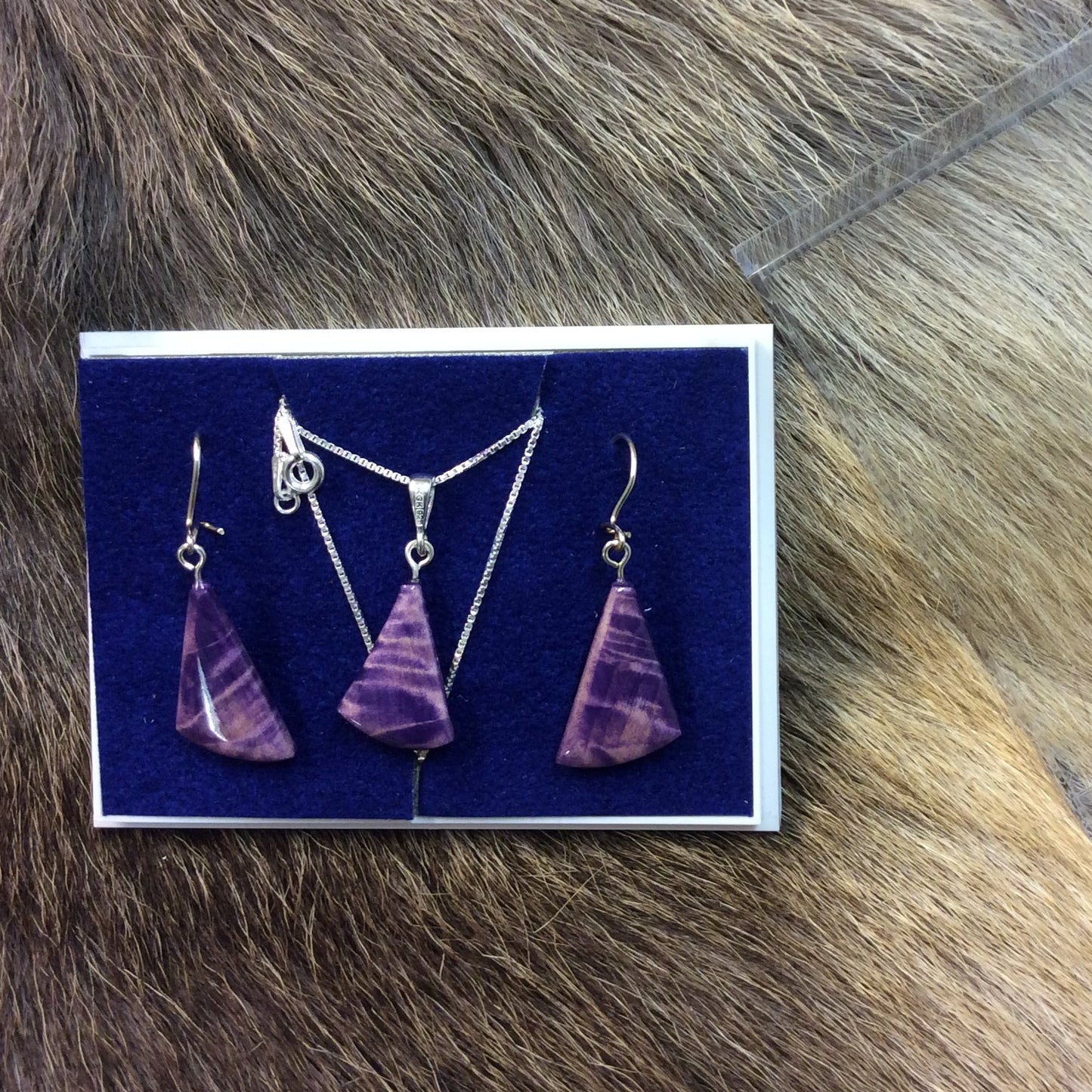 Jewelry set, Purple