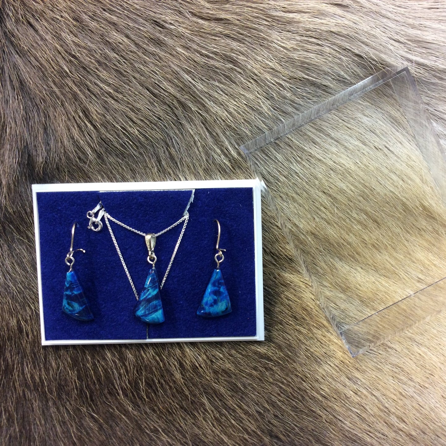 Jewelry set, Blue