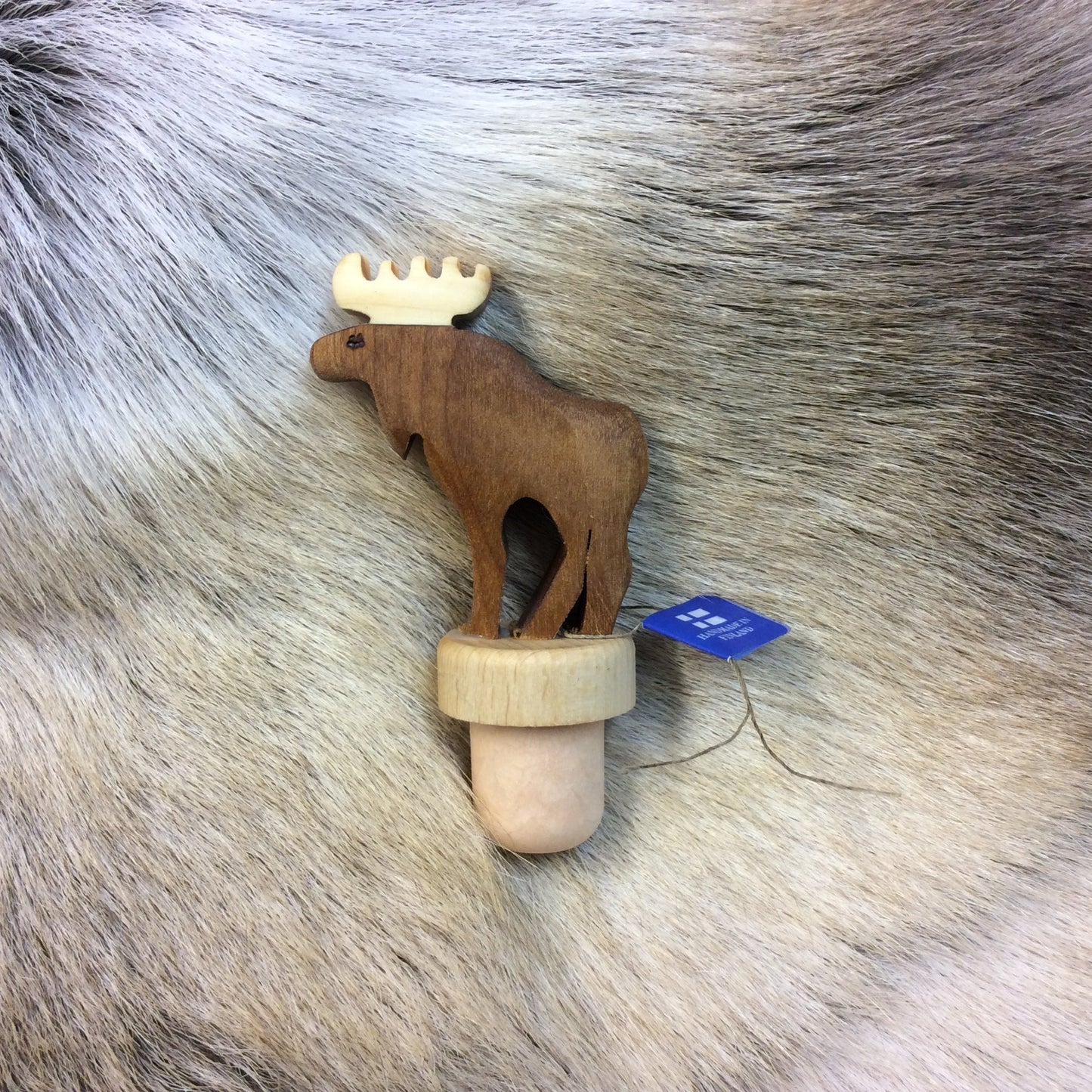 2329T Pullonkorkki, hirvi tumma