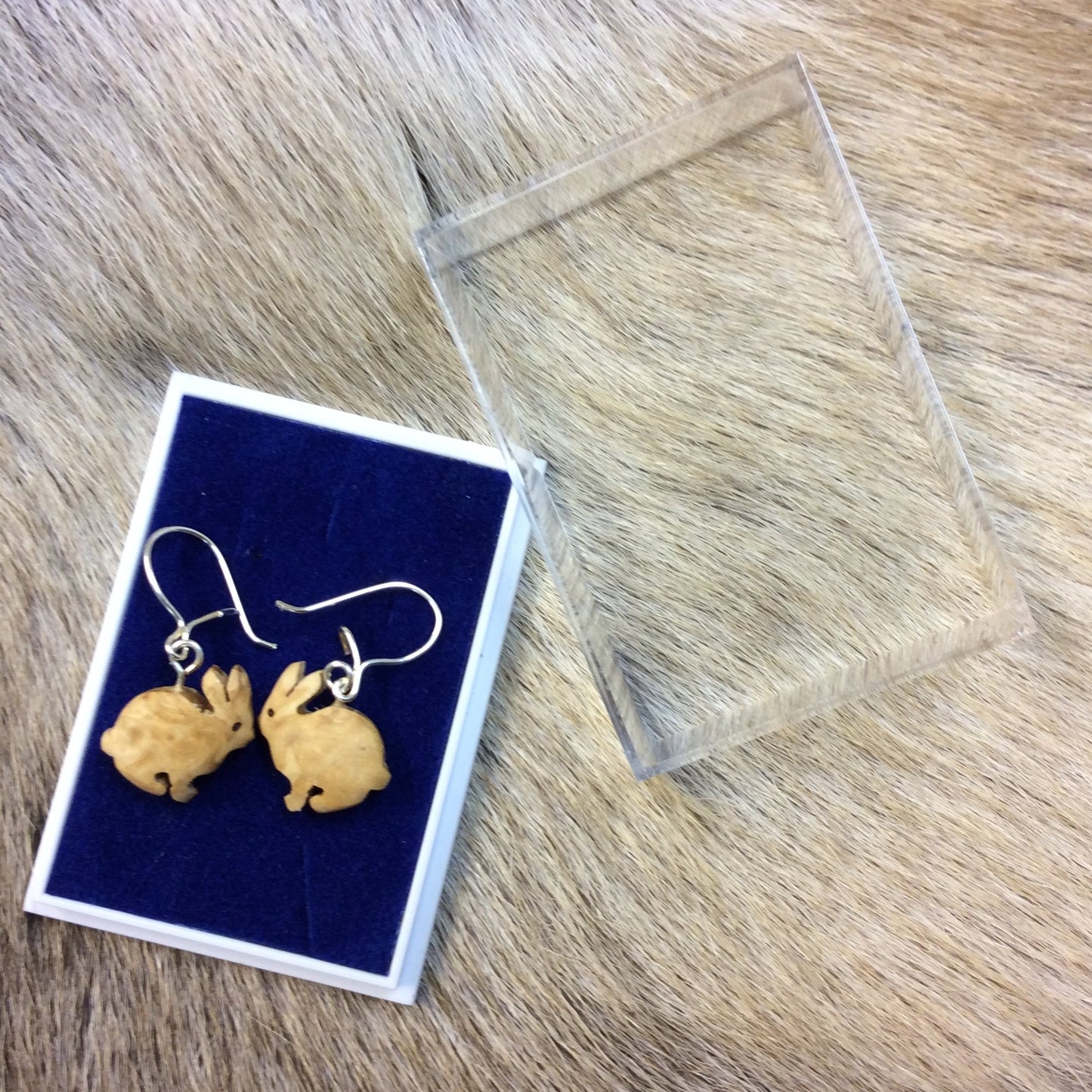Earrings, Rabbit
