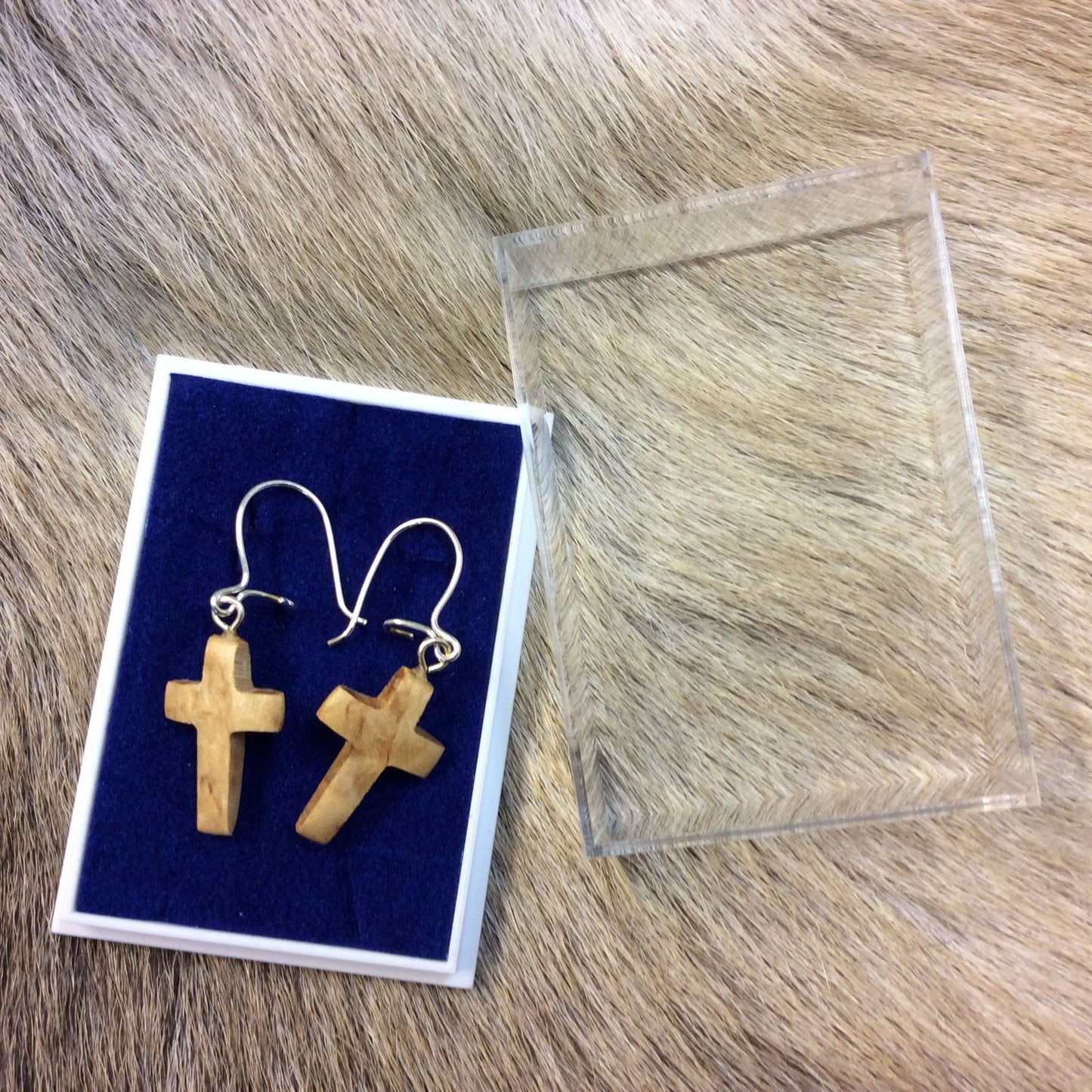 Earrings, Cross