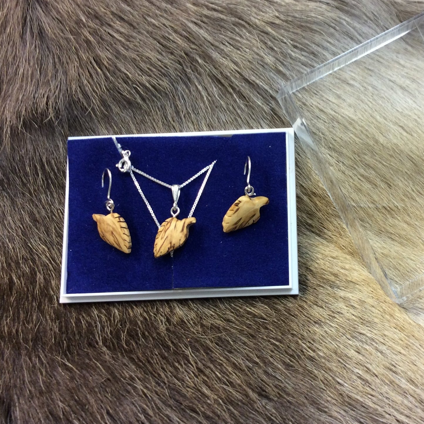 Jewelry set, Leaf