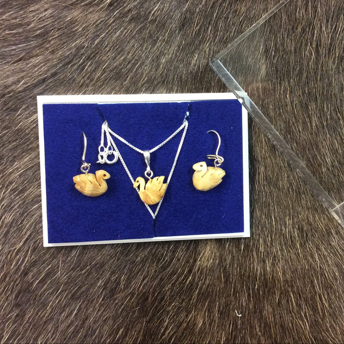 Jewelry set, Swan