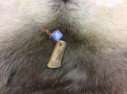 Keychain of Reindeer horn