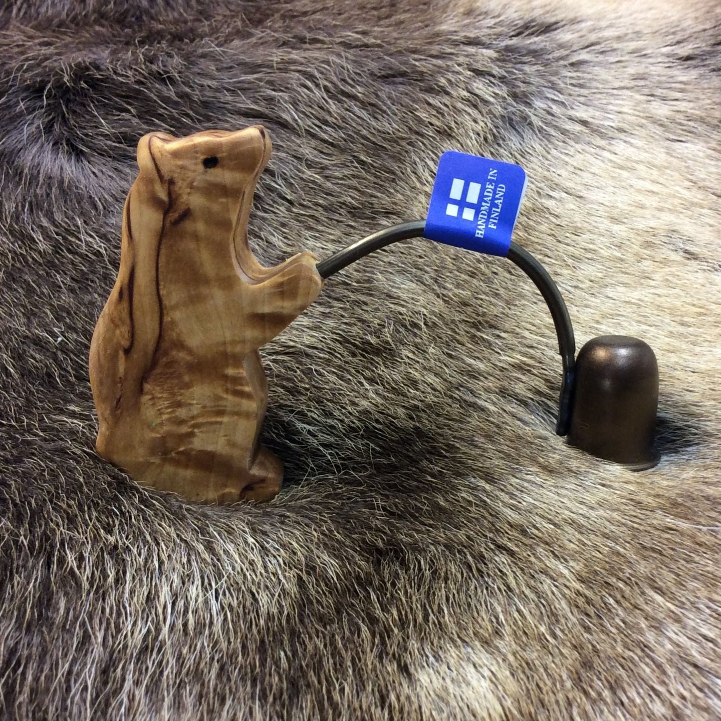 31-308 Kynttilänsammutin, karhu seisova