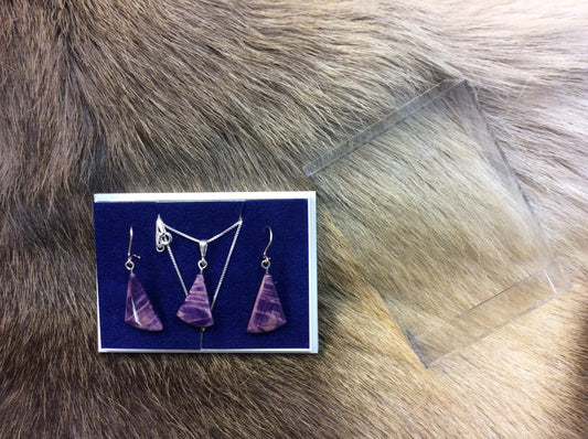 Jewelry set, Purple