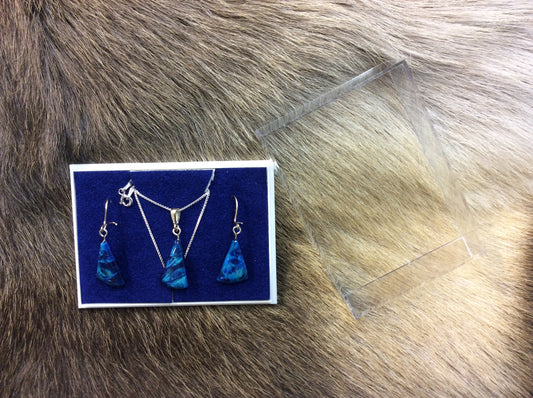 Jewelry set, Blue