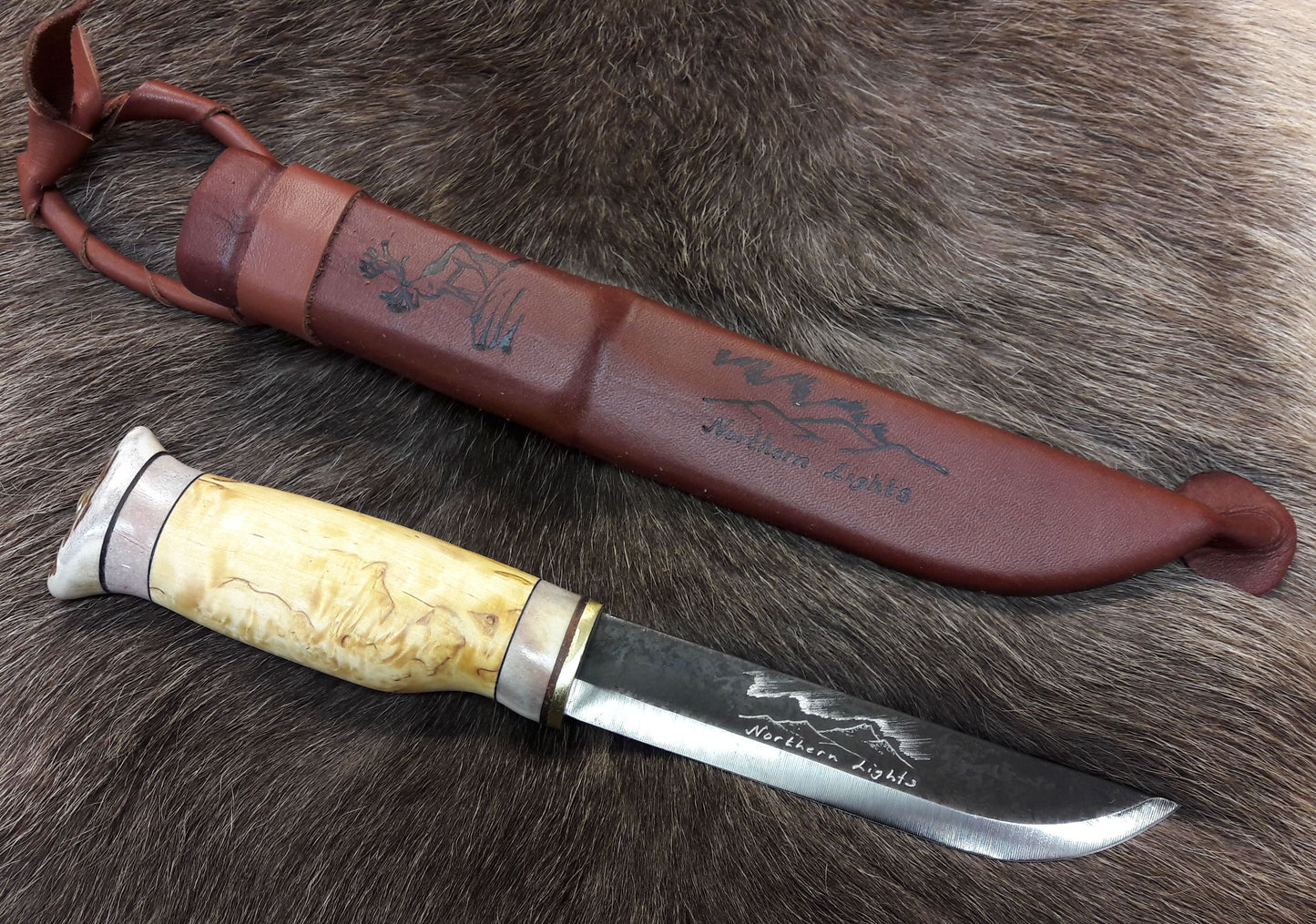 23NL Northern lights puukko