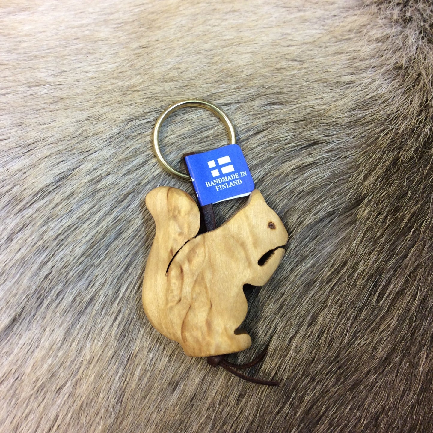 Squirrel Keychain