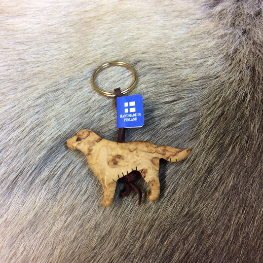 Dog, Retriever Keychain