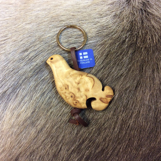 Black Grouse Keychain