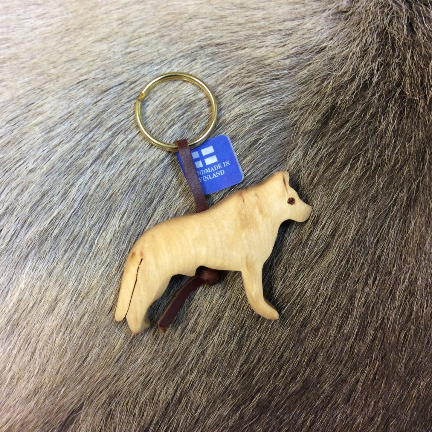 Dog, German Shepherd Keychain