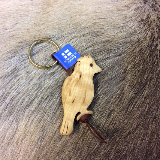 Siberian Jay Keychain