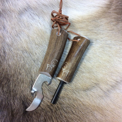 Wilderness Survival Kit (Reindeer Antler)