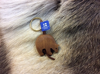 Bear dark Keychain