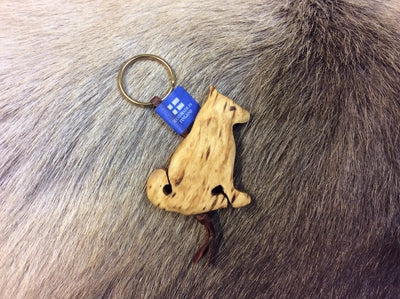 Koira, Pystykorva istuva avaimenperä