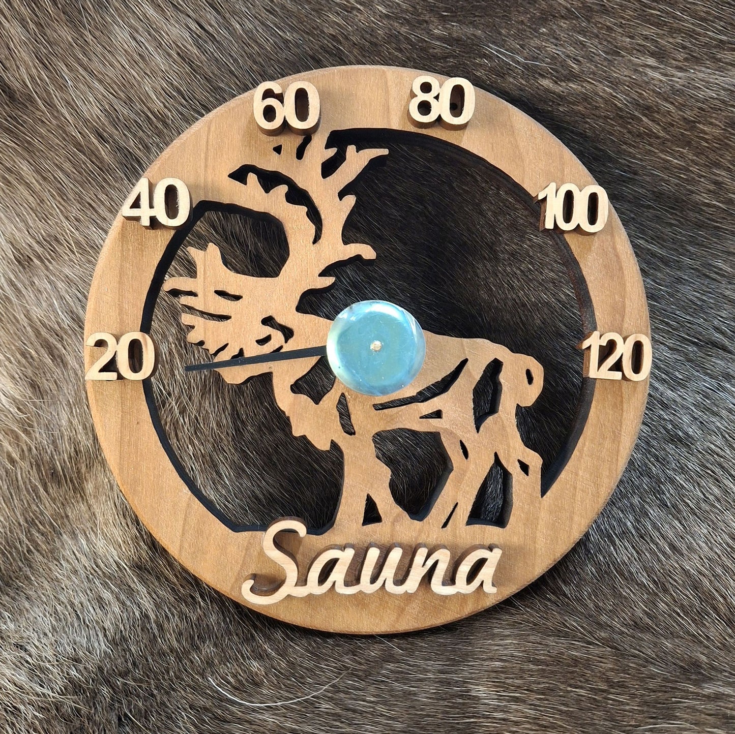 L3111 Saunamittari Poro tumma