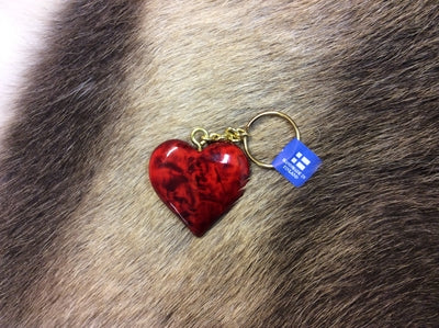 Heart red Keychain