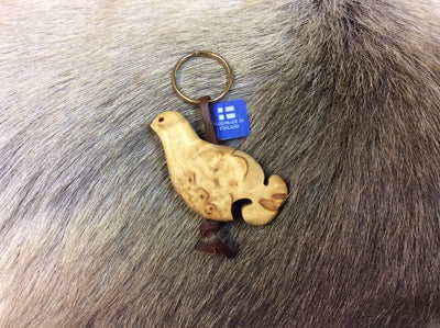 Black Grouse Keychain