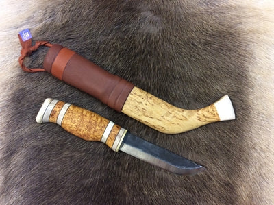 Carving Knife with a Birch Sheath